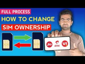 change jio sim card owner name