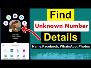 Find the number details